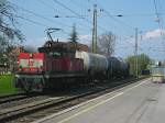 1063 044 mit 79467 ( ? ) von Lustenau nach Wolfurt in Lauterach um 15.05 Uhr.