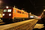 NLB 1110.505 am 23.9.2017 mit dem SR 14706 in Ebensee am Weg nach Frankenmarkt.