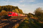 1116 031 mit einem KLV-Zug bei Postbauer-Heng Richtung Nürnberg, 11.09.2018