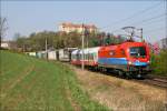 1116 017 MAV Cargo Hungaria fhrt mit RoLa 41311 von Wels nach Hegyeshalom.