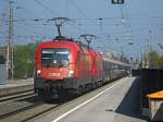 1116 101 mit einer weiteren 1X16 und EC 565 nach Wien West.