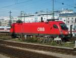 1116 118 der BB steht am 24.September 2011 abgestellt im Nrnberger Hbf.