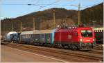 1116 254 fhrt mit dem Trafotransport 90042 von Gleisdorf nach Knittelfeld und weiter nach Lienz.