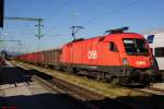 1116 067 wartet mit Rbenzug 59200 auf die Abfahrt nach Ebenfurth. Deutschkreutz, 06.10.2012