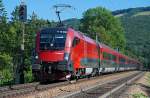 1116 203  Spirit of Linz  und 1116 215  Spirit of Salzburg  bringen den railjet 66 nach Mnchen Hbf.