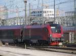 1116 223-7 bei der Einfahrt in den Mnchner Hbf am 07.04.2009