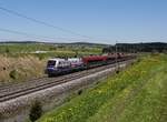 Die 1116 250 mit einem RJ am 30.04.2017 unterwegs bei Pöndorf.