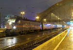 1116 195  Nightjet  am EN421 in Köln Hbf am 15.12.2017