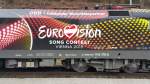 Detailaufnahme: 1116 170  Eurovision-Songcontest  wartet in Leoben Hbf. am 02.03.2015 auf Bahnsteig 4 bei ungemütlichen Wetterbedingungen auf den nächsten Einsatz.
