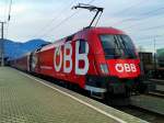 1116 225-4  ÖFB-railjet  am Zugschluss des railjet 632 (Lienz - Wien Hbf) am 17.12.2015 in Lienz.