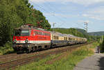 1142 704 mit Rheingold Sonderzug des FEK Köln in BN-Limperich am 11.06.2017