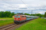 ÖBB 1142 682 mit EC 151 nach Ljubljana bei Werndorf, 22.05.2019 