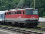 Die 1142 590-7 zieht den IC Argam von Salzburg Hbf nach Graz Hbf.