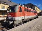 1142 617-8 abgestellt am Bahnsteig 21 in Klagenfurt Hbf.