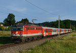 Adrett präsentierte sich die 1142 665 bei unserer abendlichen Verabredung am 17. Juni in Wagna....:)