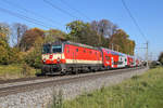 1144.117 befindet sich mit R-2337 in toller Herbststimmung kurz vor Gloggnitz am 16.10.17