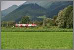 1144 mit Regionalzug von Innsbruck nach Rosenheim. Stans b.Schwaz am 17.06.05