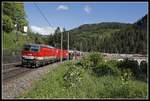 1144 269 + 1116 095 mit Güterzug bei Breitenstein am 27.05.2020.