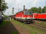 1144 260 BB am 25.7.2007 mit leeren Autotransportzug in Drverden