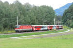 Roppen - 24. August 2021 : 1144 205 am REX 5360 von Innsbruck nach Landeck-Zams.