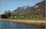 1144 213 mit einem Bunten KLV -> Kufstein in Niederaudorf. 09.04.2011.