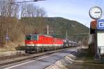 1144.265+238 fahren mit G-49463 um 15.15 durch die Hst.Schlöglmühl. 8.3.15