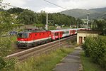 1144.209 mit REX 1702 durchfährt am 21.06.2016die ehemalige Haltestelle Oberaich.