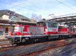 1163 007-6 im Bf. Zell Am See, 05-02-2014