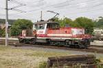 Am 18.06.2015 war die 1163 015 als Verschublok im Bahnhof Treibach-Althofen zu sehen.