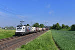 1216 955 mit DGS 41151 am 10.05.2018 bei Plattling. 