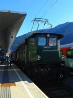 1245 005-2 am Zugschluss des SR 14843 (Lienz - Spittal-Millstättersee) am 20.9.2015 nach der Ankunft im Zugendbahnhof Spittal-Millstättersee.