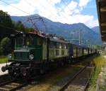 1245 005-2 am Zugschluss des SR 14838 (Spittal-Millstättersee - Lienz) am 19.9.2015 beim Halt in Oberdrauburg.