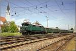 E-Lok 1670.025 fhrt mit Sdz E 16239 von Wien Sd nach Knittelfeld zum  Andampfen .
Knittelfeld 21.05.2009