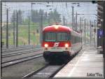 Triebwagen 4010 016 mit Steuerwagen 6010 023 voran bespannen den IC 513 Ferdinand Raimund von Salzburg nach Graz.