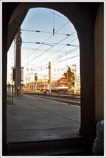 Alter Sdbahnhof: Eine schon vollkommen historische Aufnahme fand sich auf meiner Festpatte wieder.