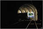 Vorbei an den sechs Galeriebgen des Weinzettelwand Tunnel fhrt 4020 263 als R 2961 von Payerbach-Reichenau nach Mrzzuschlag.
22.10.2010