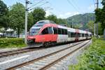 ÖBB 4024 093-9 trifft am 24.06.2021 im Bahnhof Bregenz ein.