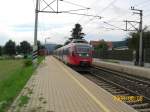 4024 046-7 steht am 08.08.08 als R 1710 nach Mrzzuschlag in der Hst. Pritschitz.