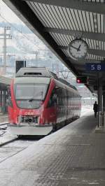 4024 090 als S4 (Wrgl Hbf-Brennero/Brenner) in Innsbruck Hbf.(14.2.2012)