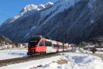 BB 4024 099-6 als S5 (Scharnitz - Innsbruck Hbf) in Scharnitz am 16.03.13