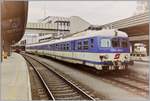 In Kufstein wartet der ÖBB ET 4030 302-6 auf die Abfahrt in Richtung Wörgel.

September 1993