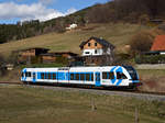 Seit 25. Februar 2020 verkehrt der StB 4062 002 im neuen  S-Bahn-Design , anbei ein Belegbild vom 27.02.2020 aus Zitoll.