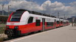 cityjet A-ÖBB 94 81 4746 540-5 wartet in Wörgl /Tirol auf Gleis 12 auf neuen Einsatz; 22.06.2018  