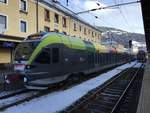 ETR 170 wartet am 09.12.2017 auf seine Abfahrt Richtung Südtirol.