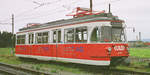 03.11.2002, Österreich,	Eferding bei Linz, Triebwagen 22 137 der Linzer Lokalbahn. Gebaut 1954 von Westwaggon (ex KBFE 1289)