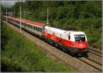 EM-Lok 1116 087 Polen fhrt mit IC 534 von Villach nach Wien Sd.