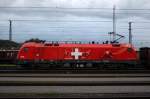 EM-Lok Schweiz 1116 075-1 steht mit ihrem Gterzug nach Salzburg abfahrbereit in Attnang-Puchheim (22.07.2008)