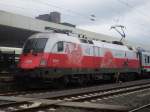 1116 087 war am 27.06.2009 am IC 2082 von Berchtesgarden nach Hamburg Altona hier in Hannover HBF.