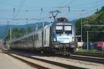 1116 038  Siemens  unterwegs am BB Eurocity 660  Urlaub am Bauernhof  von Wien nach Bregenz.
