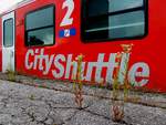 City-Shuttle, und das  Pflasterspektakel  zu Ried; 120623